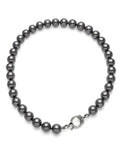 Collar de Perlas de Mallorca Gris medida 45cm OP
