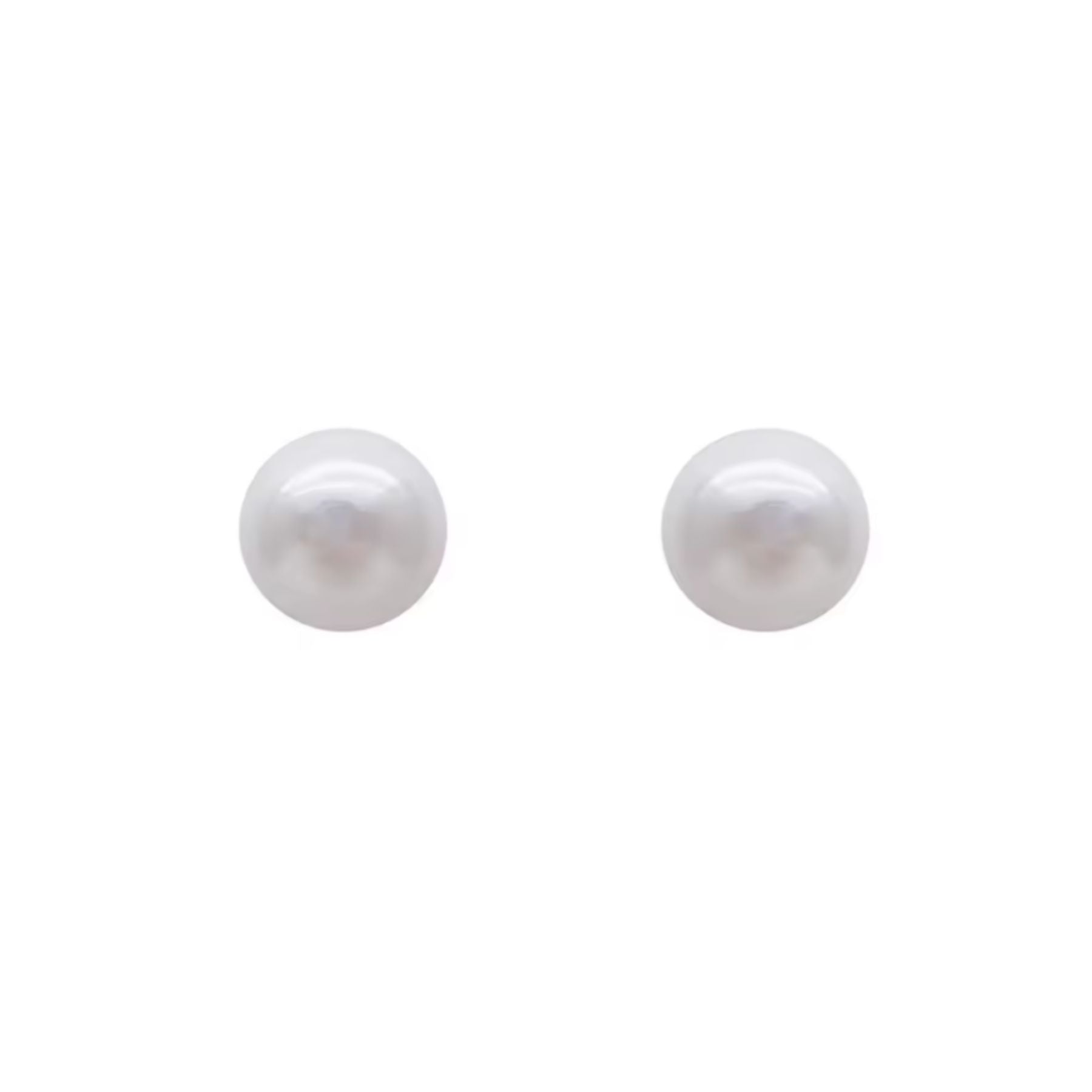 Aros Perla de Rio 6mm Plata 925