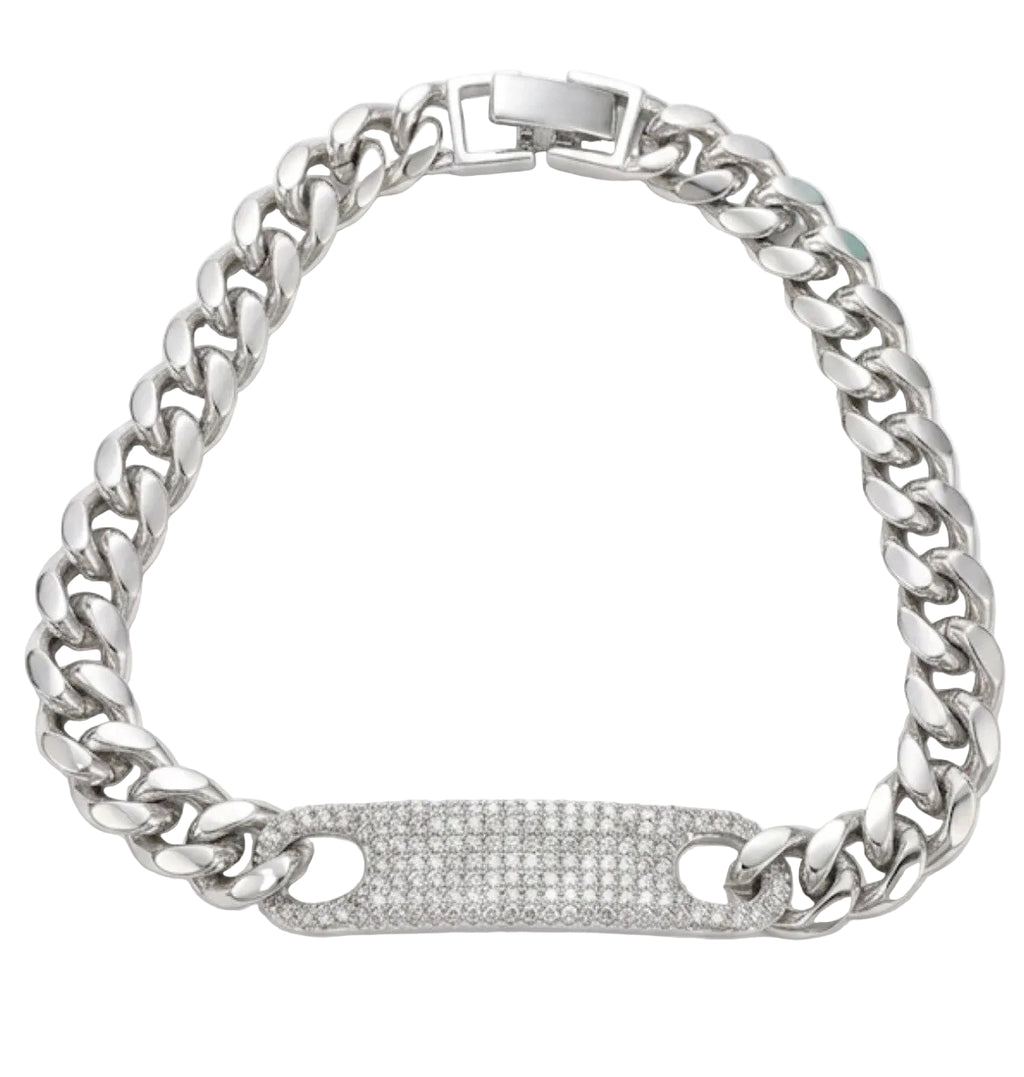 Pulsera Piocha Grumet Rodinada con Circones 20cm