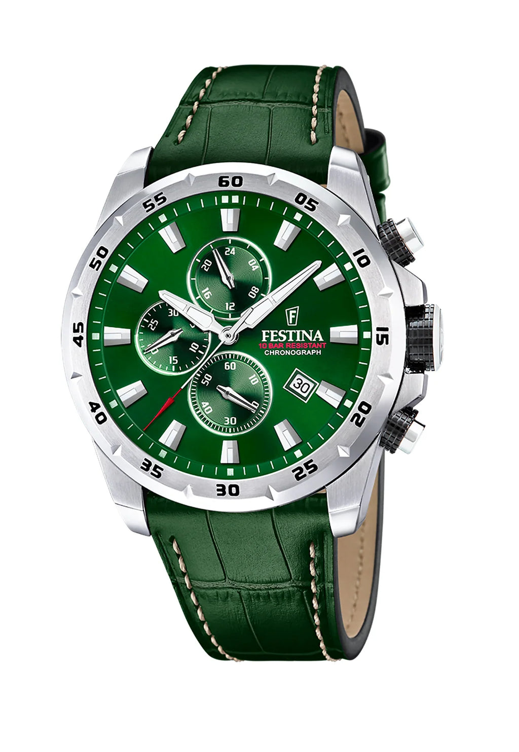 Reloj F20692/3 Festina Verde Hombre Timeless Chronograph P.A