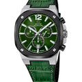 Reloj J1026/3 Jaguar Swiss Hombre Verde Rondcarre