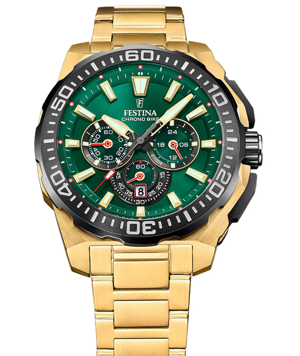 Reloj F20727/2 Festina Hombre Verde Chrono Bike JB