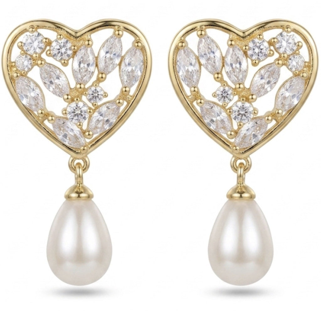 Aros Colgantes Corazon de Mallorca