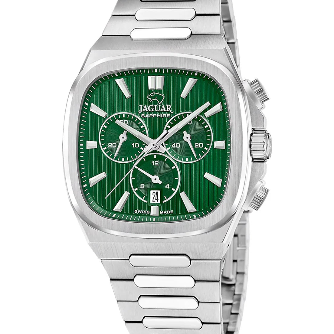 Reloj J1048/3 Jaguar Swiss Hombre Verde Rondcarre