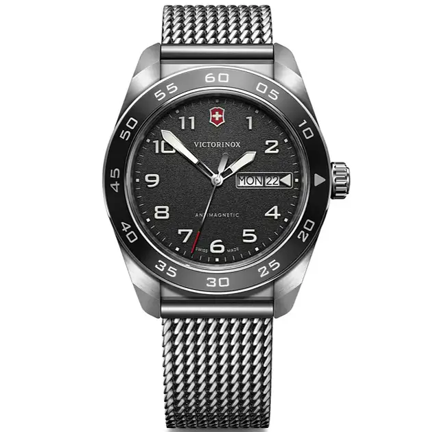 Reloj Victorinox Swiss Army Negro Correa de Acero 242043