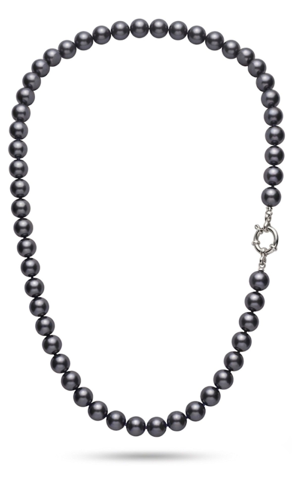Collar de Perlas de Mallorca Azul 45cm