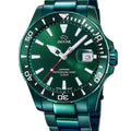 Reloj J988/1 Verde Jaguar Hombre Executive