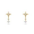 Aros Estrella Circón Plata 925