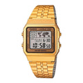 Reloj Casio Dorado Unisex Vintage A500WGA-9DF 34mm OP