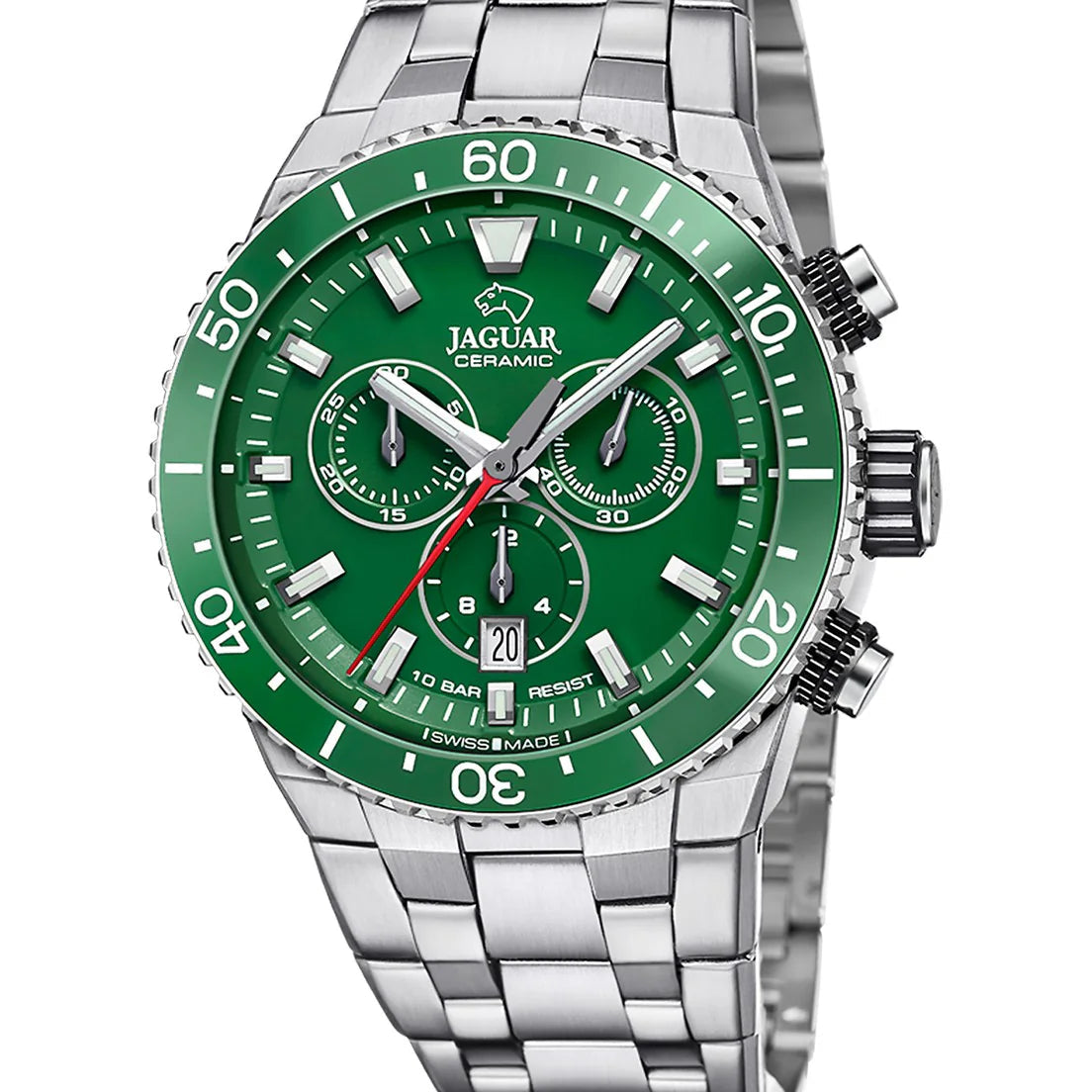 Reloj J1022/3 Jaguar Swiss Verde Hombre Ceramic