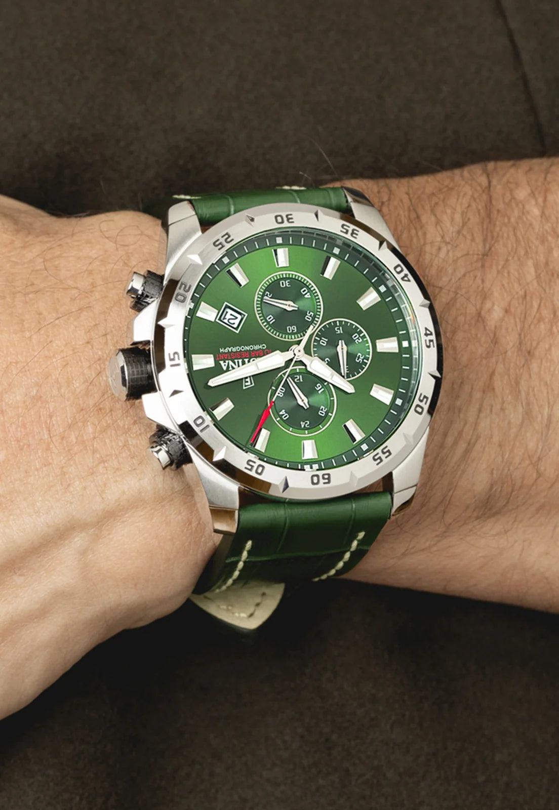 Reloj F20692/3 Festina Verde Hombre Timeless Chronograph P.A