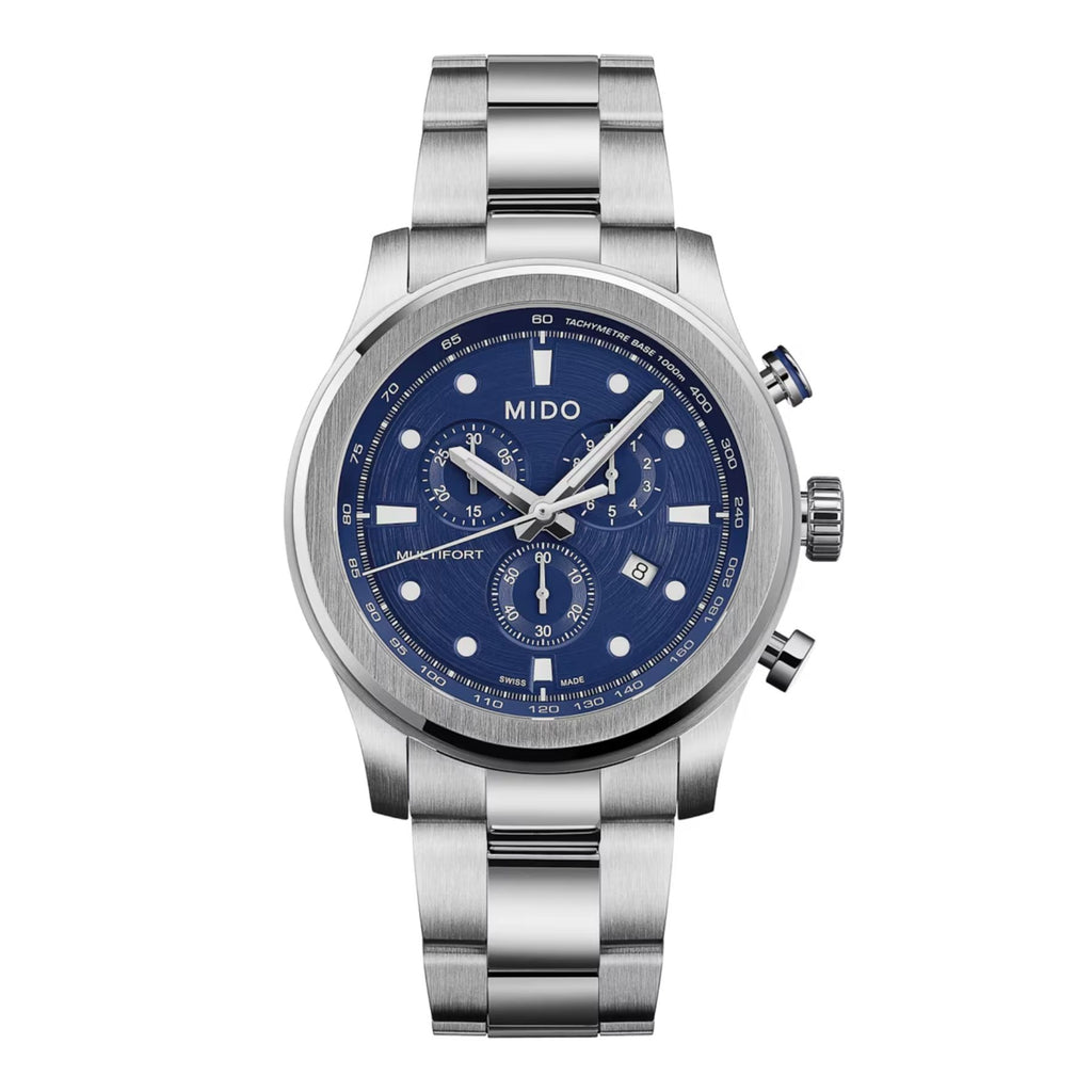 Reloj Mido Multifort Chronograph Quartz M053.417.11.041.00 - ∅ 42mm