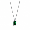 Collar Rectangular Plata 925 40-45cm
