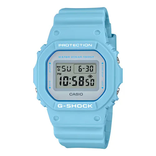 Reloj Casio G-shock DW-5600SC-2DR Celeste