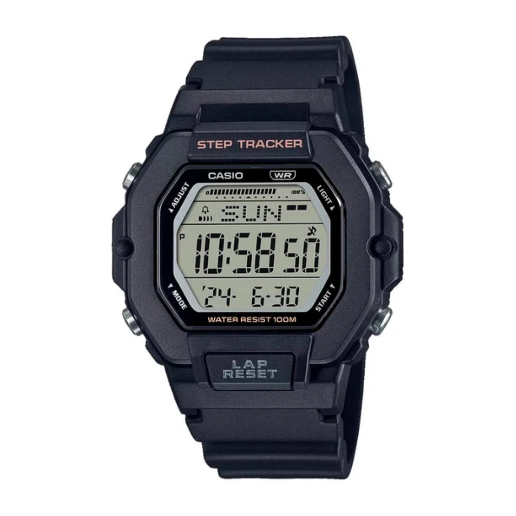 Reloj Casio Digital Step Tracker WS-2000H-1Avdf para hombre, color de la correa: negra 42mm OP