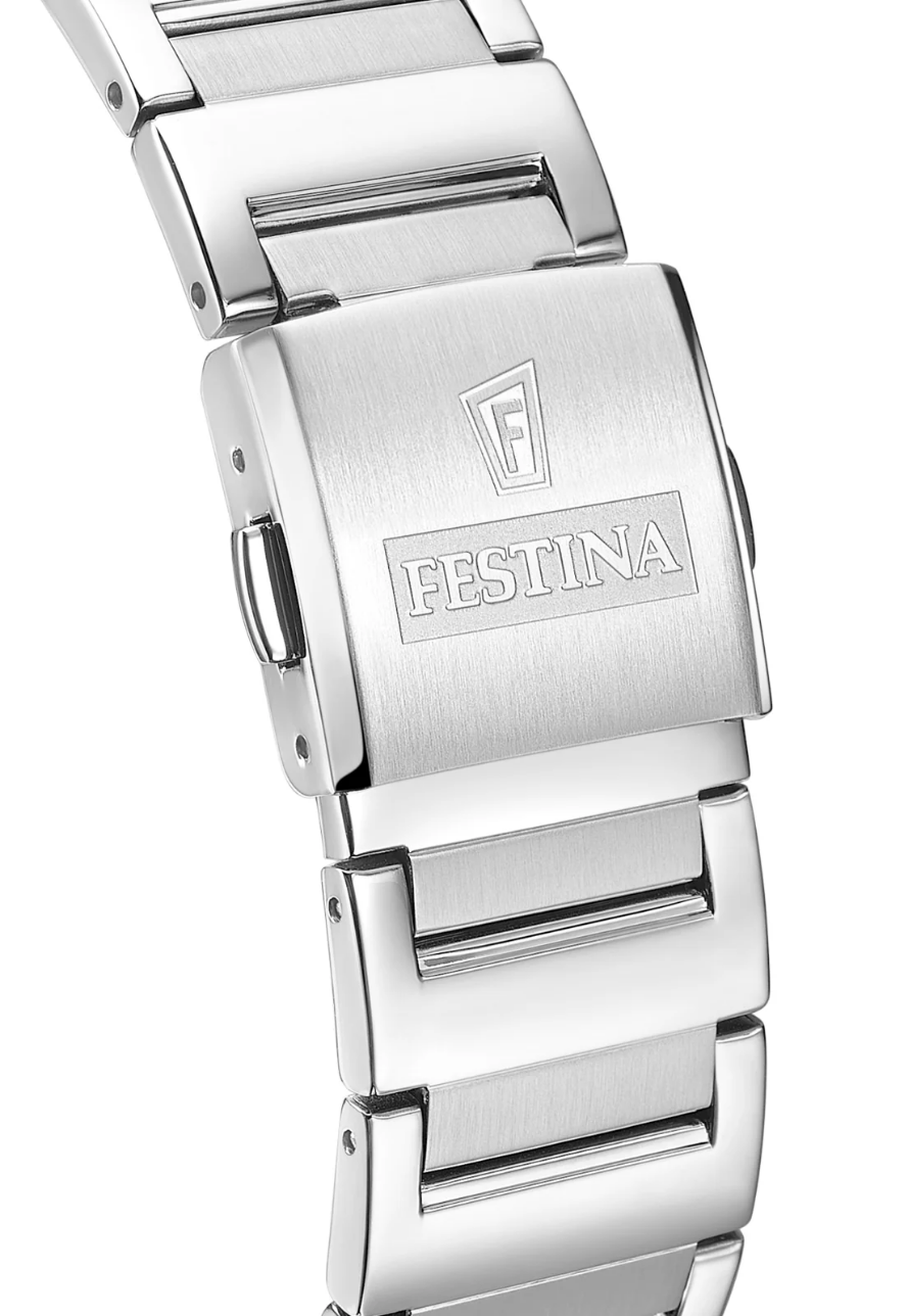 Reloj Festina Hombre F20677/2  Plateado  -MP-
