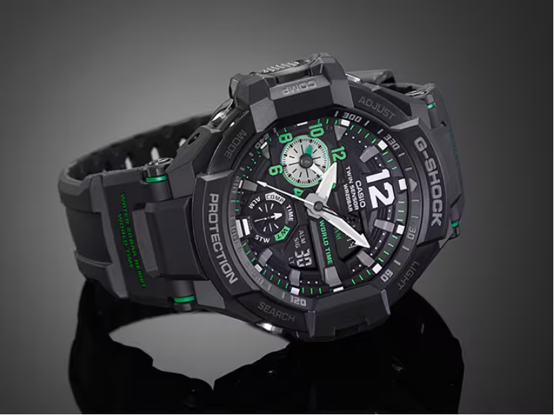 Reloj Hombre Casio G-shock GA-1100-1A3DR 52mm  -MP-