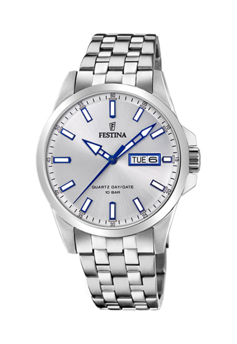 Reloj Festina Hombre F20357-1 Acero Clásico -MP-