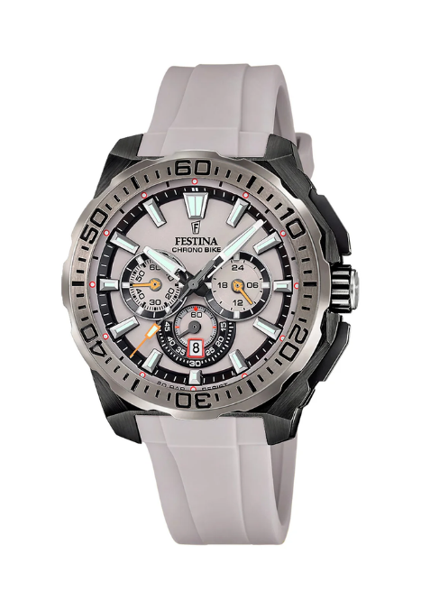 Reloj F20726/1 Festina Gris Hombre Chrono Bike 47,30MM -P.A-