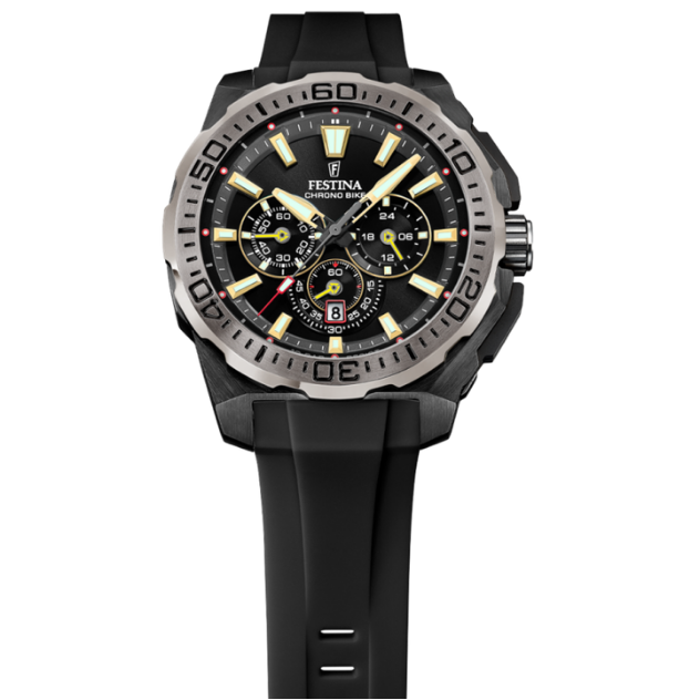Reloj F20726/3 Festina negro Hombre Chrono Bike 47,30MM -P.A-