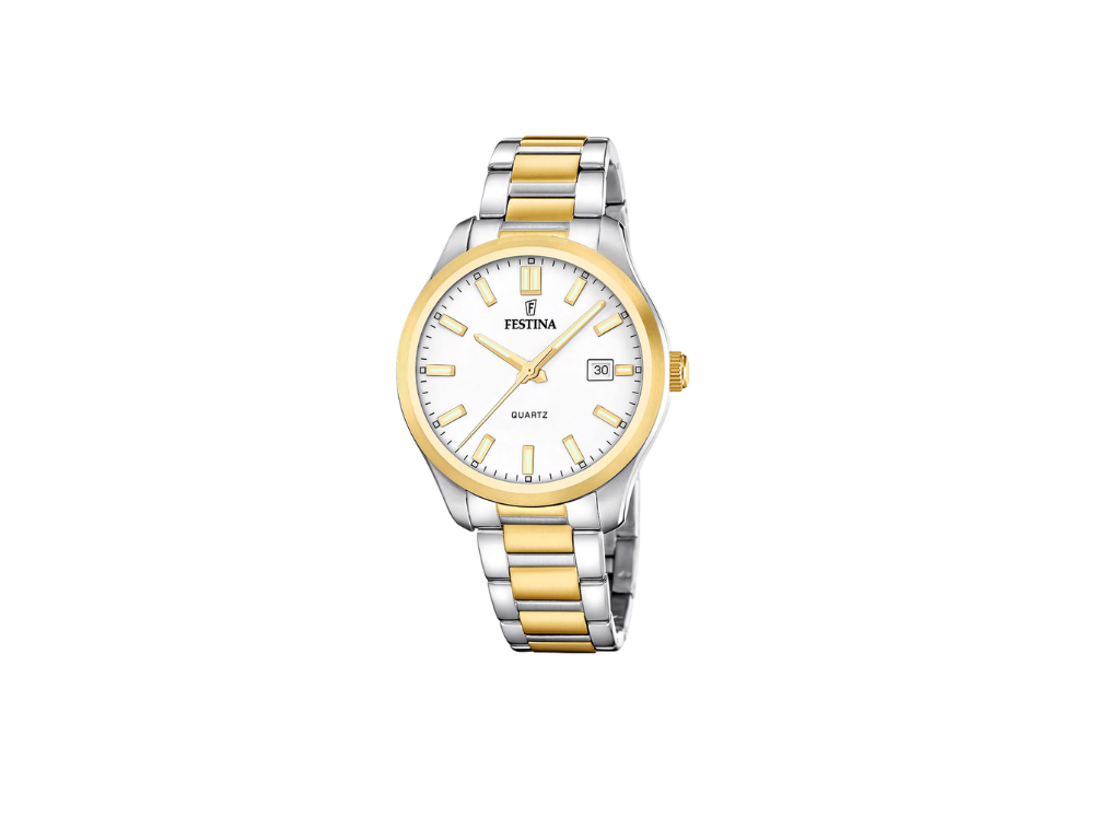 Reloj F20738/1 Festina Hombre Blanco Acero Clásico P.A