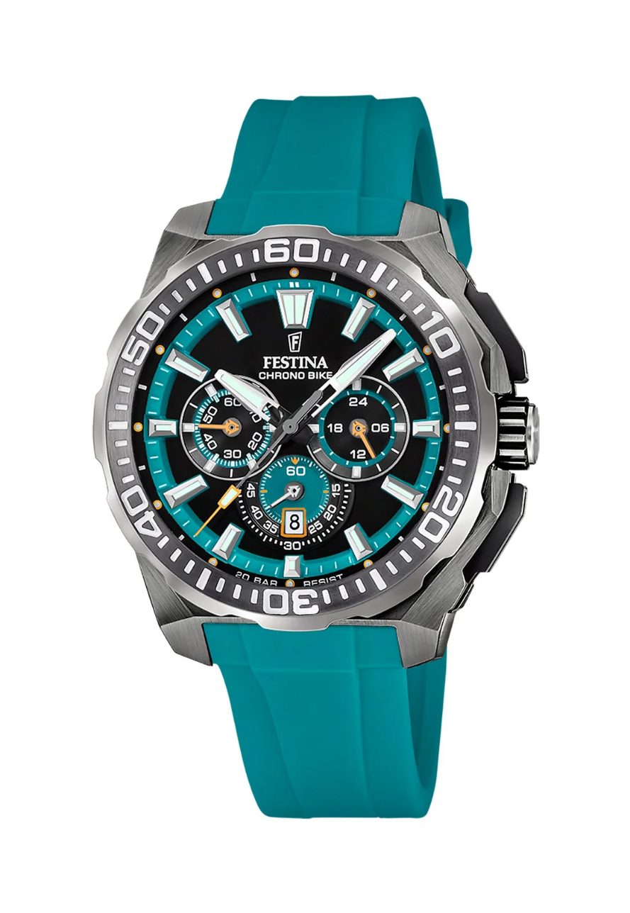 Reloj Festina Hombre F20725/6  Negro Chrono -MP-