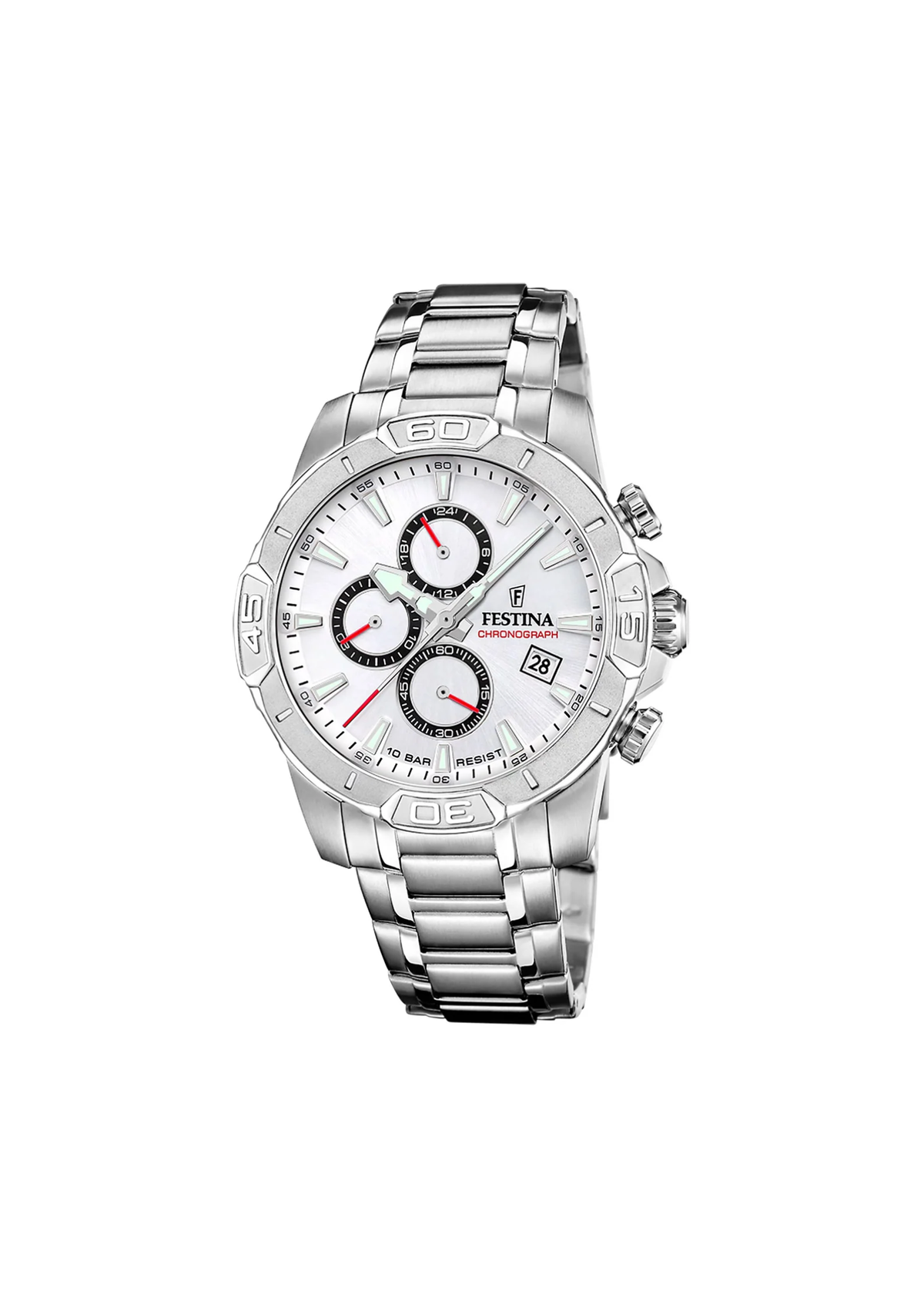 Reloj F20704/1 Festina Hombre Blanco Timeless Chronograph P.A