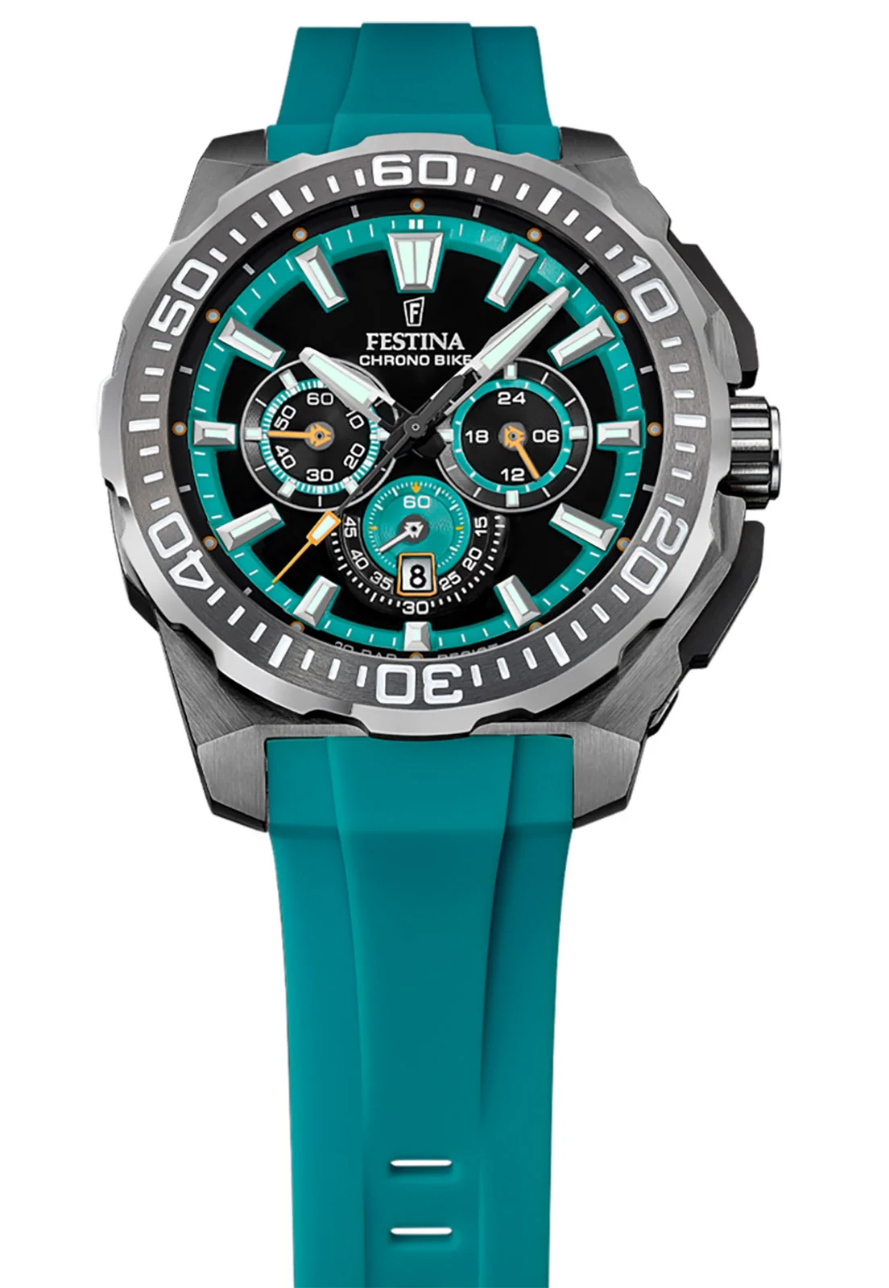 Reloj Festina Hombre F20725/6  Negro Chrono -MP-