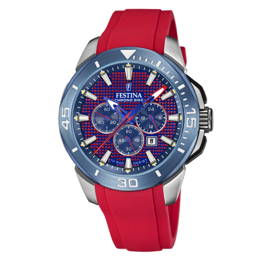 Reloj Festina Hombre F20642/2 Rojo Chrono Bike  -MP-