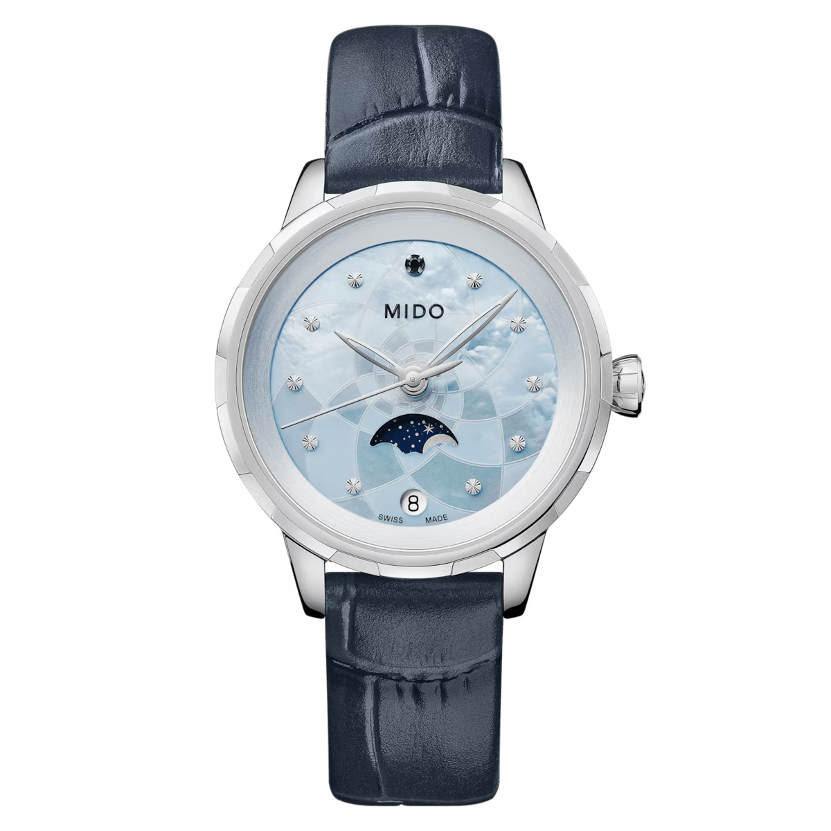Reloj Mido Rainflower Moonphase Quartz M043.023.16.131.00 - ∅ 31mm