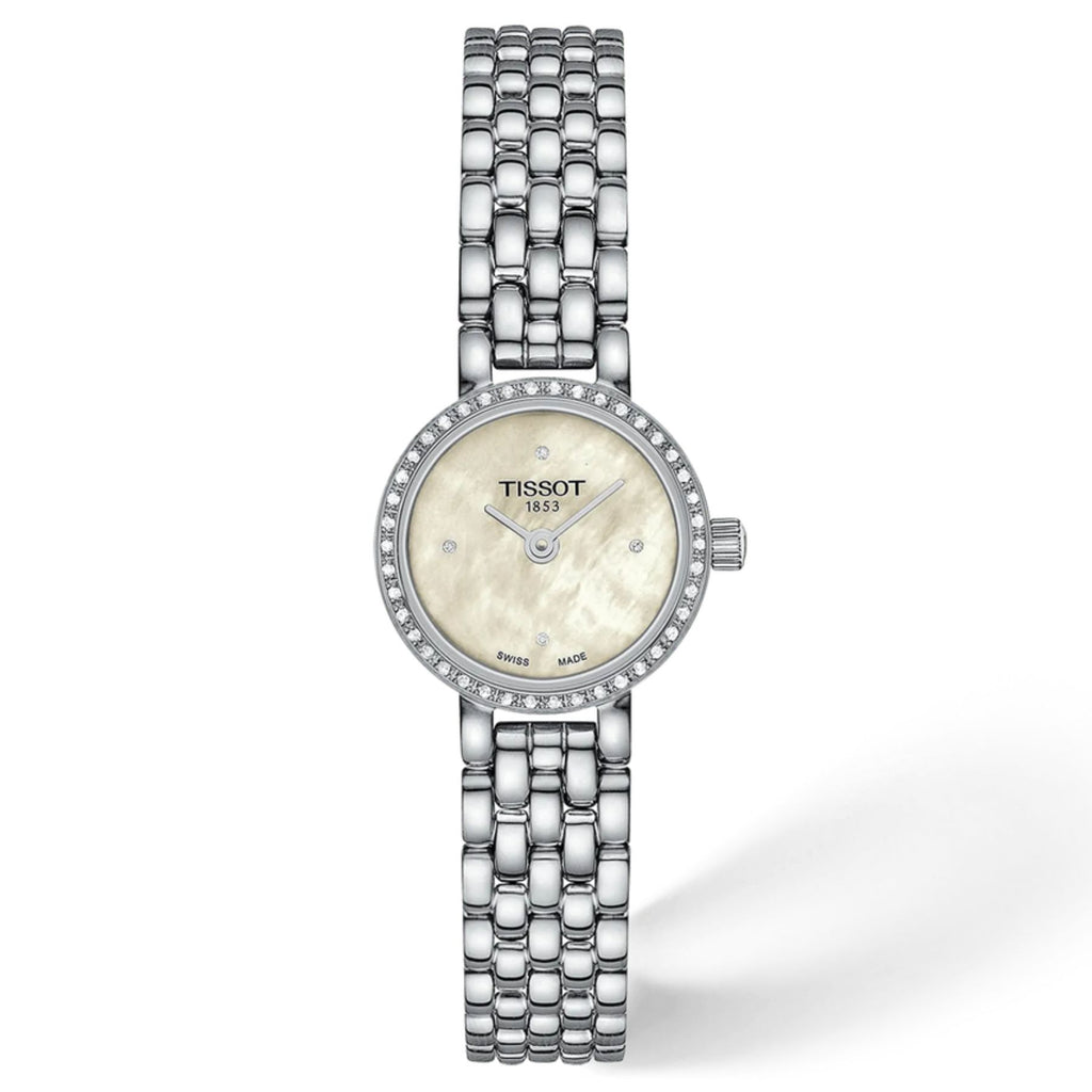 Reloj Tissot Lovely Round T140.009.61.116.00 19.5 mm • Cuarzo • Diamantes