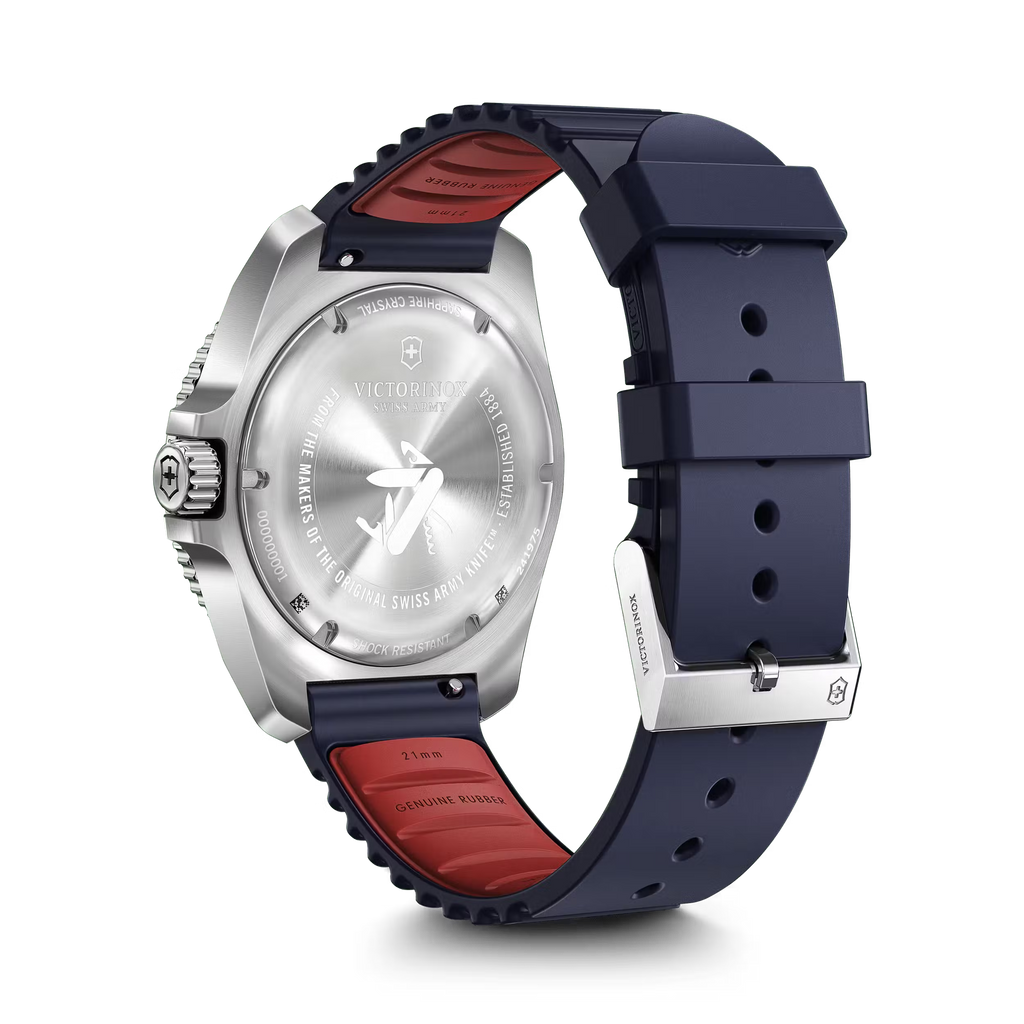 Reloj Victorinox Journey 1884 dial azul correa caucho 241975