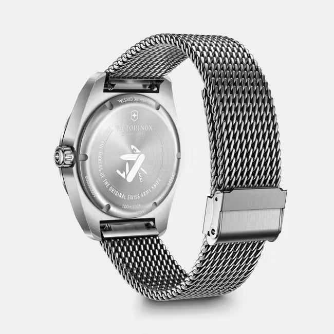 Reloj Victorinox Swiss Army Negro Correa de Acero 242043