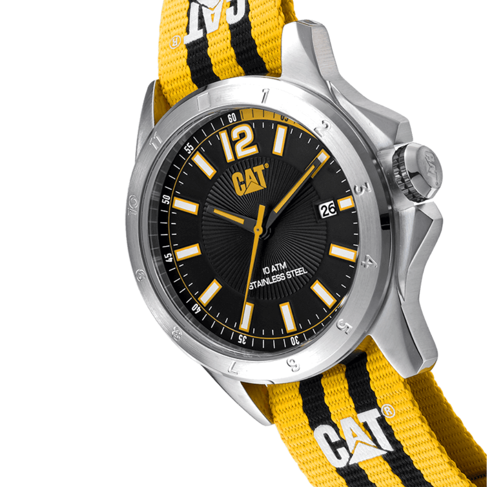 Reloj Cat YW.141.67.137 Big Twits negro/amarillo OP