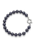 Pulsera Perlas Mallorca Azul 19cm