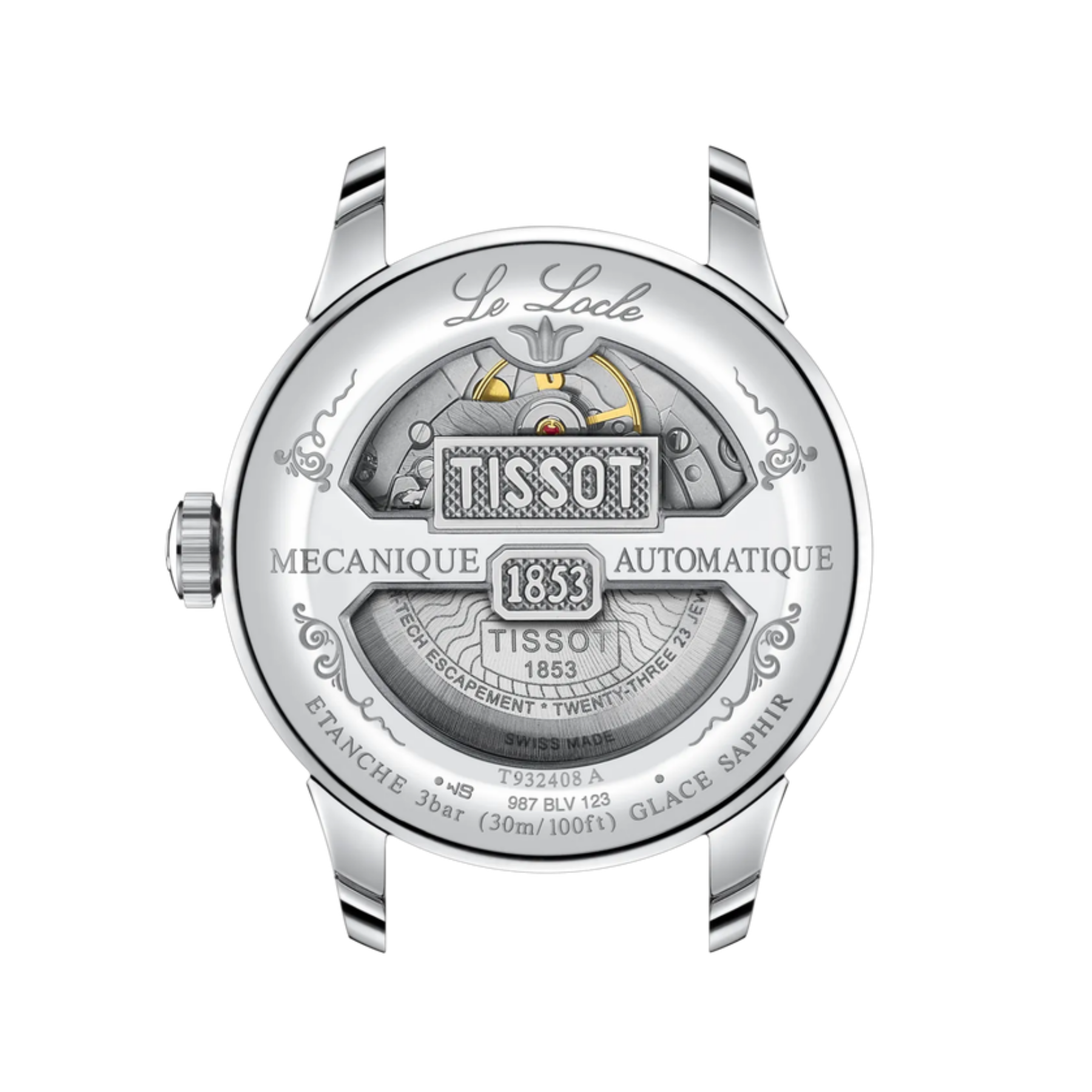 Reloj Tissot Le Locle Gold 39mm  T9324084604300 BM