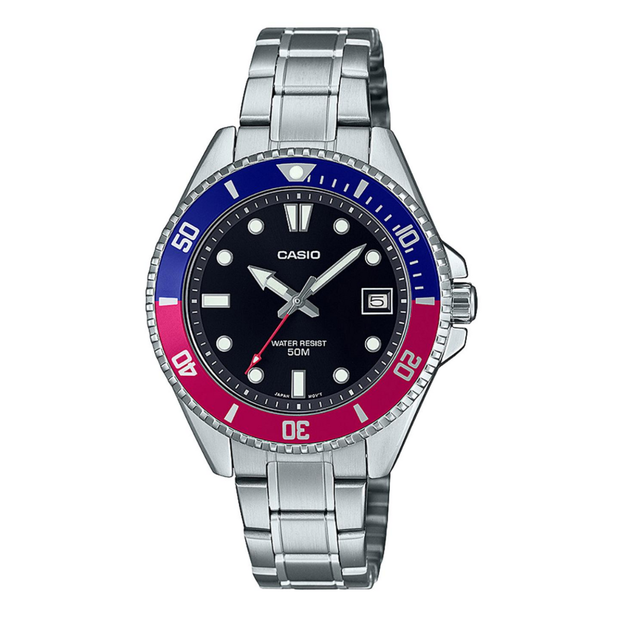 Reloj Casio Mini Marlin Duro MDV-10D-1A3 38.5MM OP