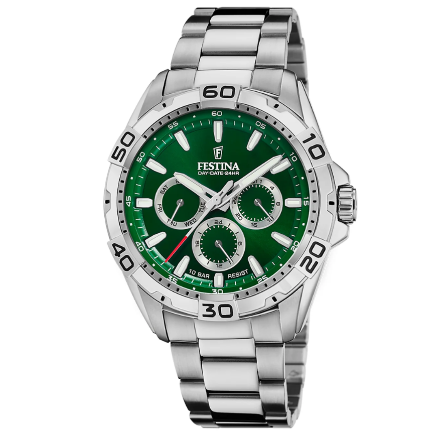 Reloj F20623/3 Festina Plateado Hombre Multifuncion 45MM OP