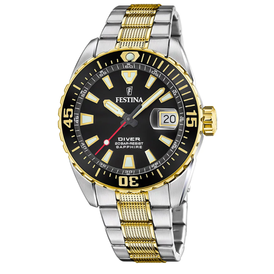 Reloj F20706/3 Festina Hombre Negro The Originals 41 MM OP