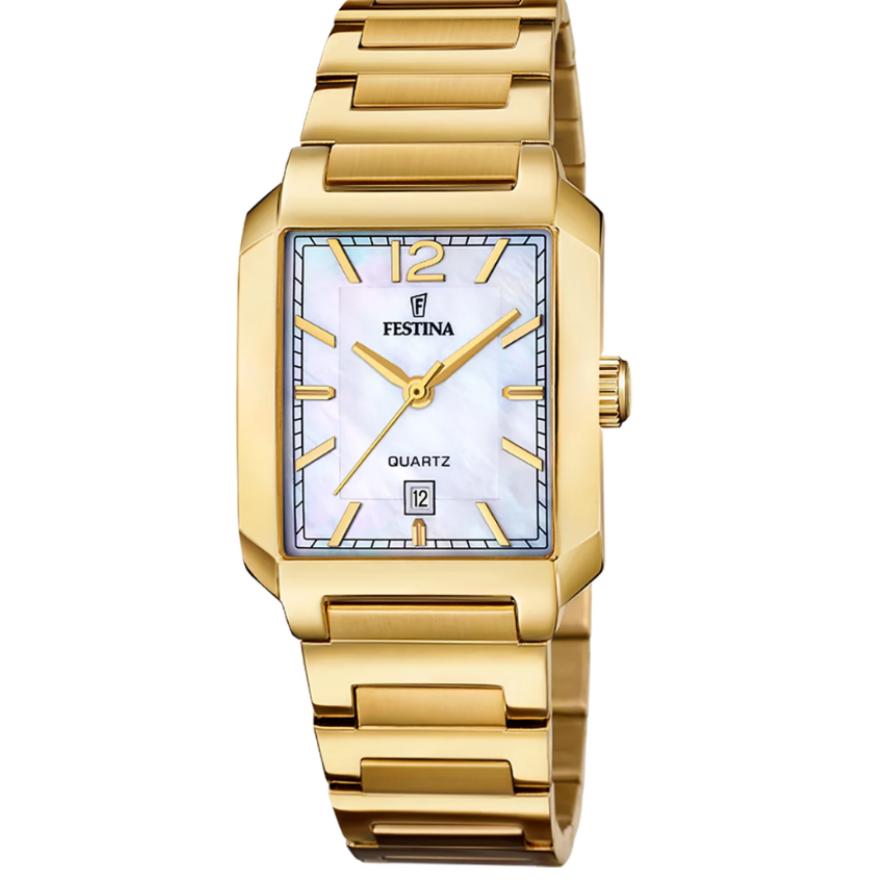 Reloj F20680/2 Festina Dorado Mujer Chrono Sport  33 MM OP