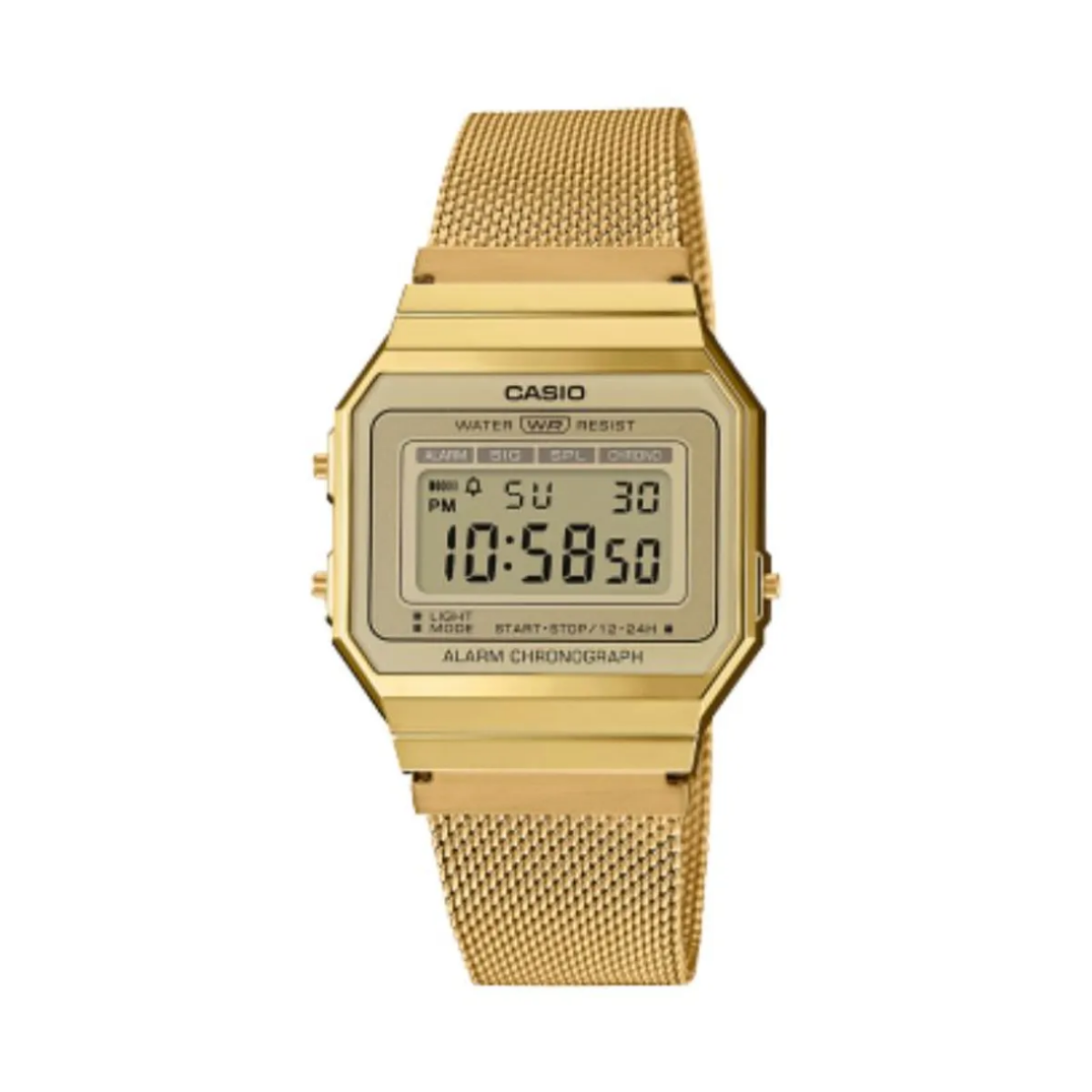 Reloj Casio Vintage A700WMG-9ADF Dorado Milanese Slim 35MM OP