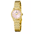 Reloj Festina Mujer Dorado con Acero y Detalles en Rosa F2075/1   23mm OP