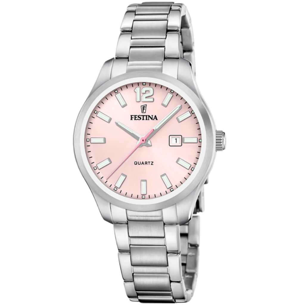 Reloj Festina Mujer F20737/2 Rosa Acero Clásico 34,07mm OP
