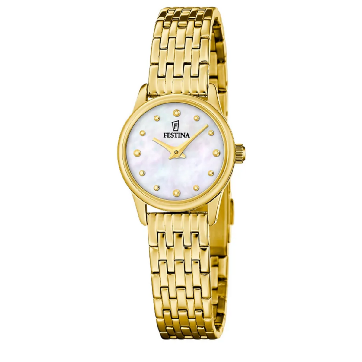 Reloj Festina Mujer Dorado con Acero  F20750/1 23mm OP