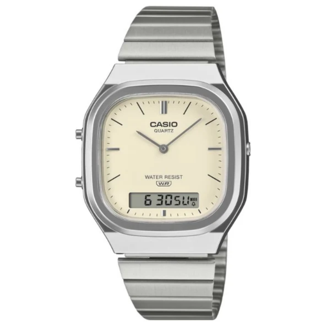 Reloj Digital An logo Casio Unisex AQ 240E 7A2 36 MM OP