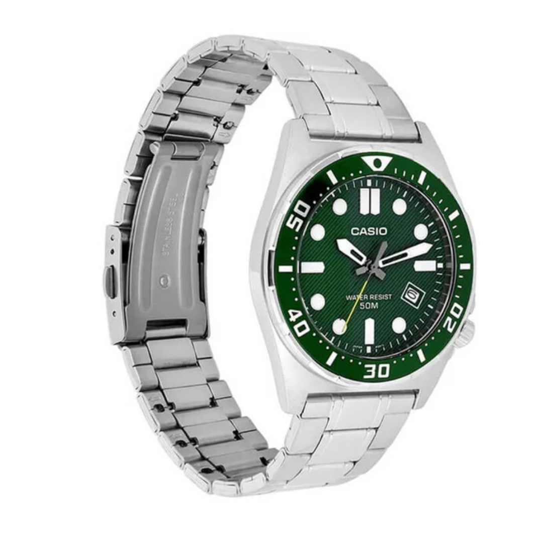 Reloj Análogo Casio Hombre MTD-135D-3AV 44mm OP