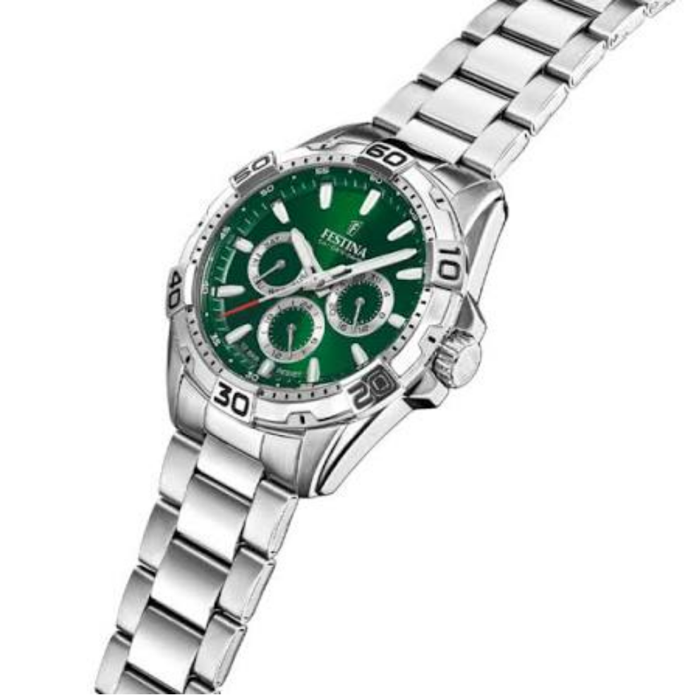 Reloj F20623/3 Festina Plateado Hombre Multifuncion 45MM OP