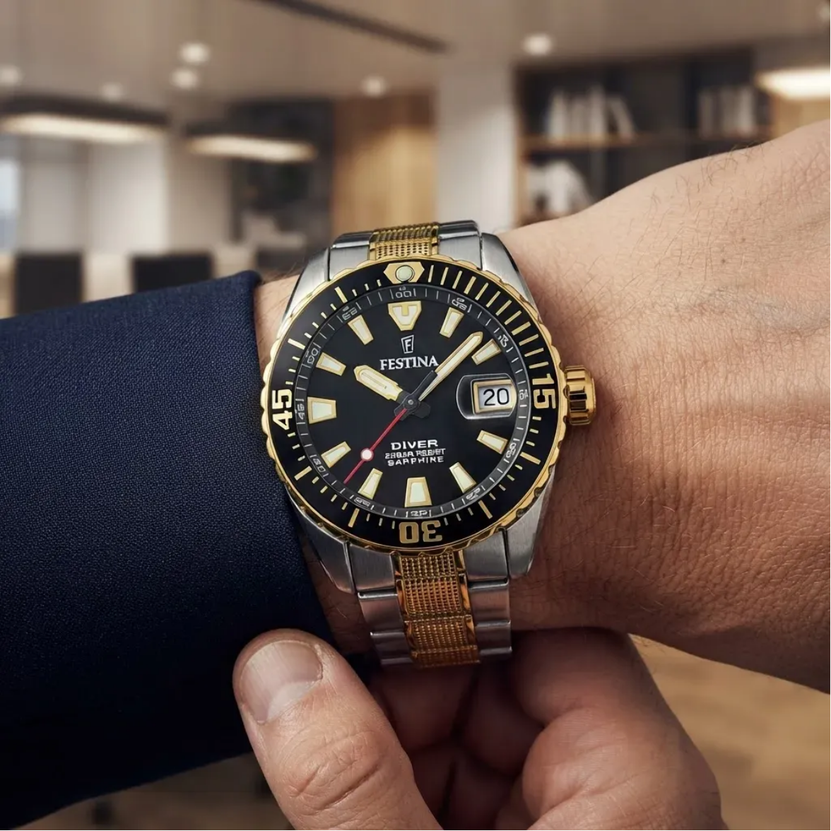 Reloj F20706/3 Festina Hombre Negro The Originals 41 MM OP