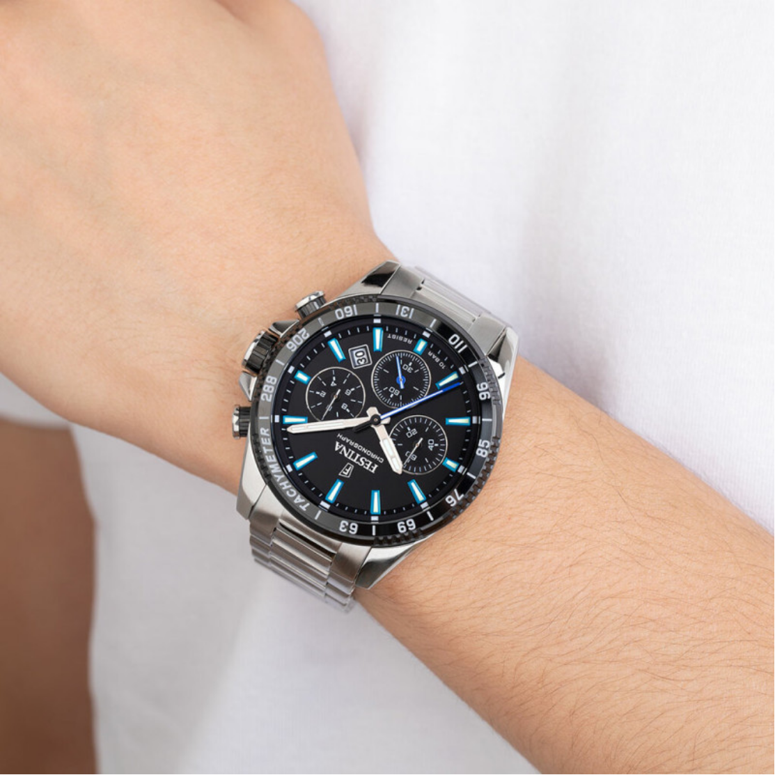 Reloj F20560/5 Festina Hombre Timeless Chronograph 45mm OP