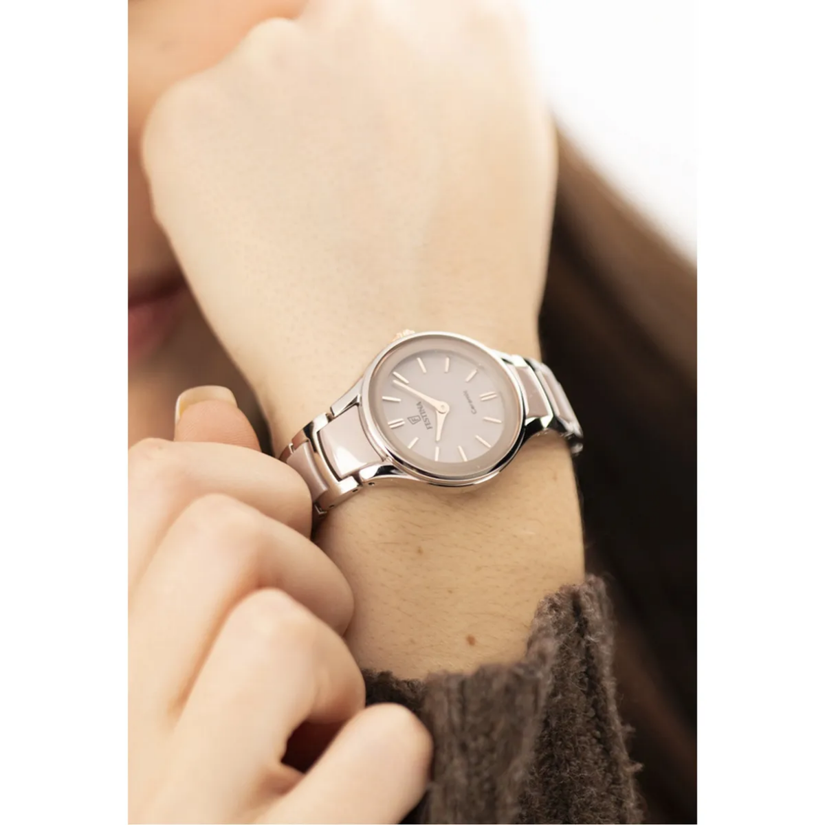 Reloj F20752/2 Festina Marrón Mujer Ceramic 30.50 MM OP